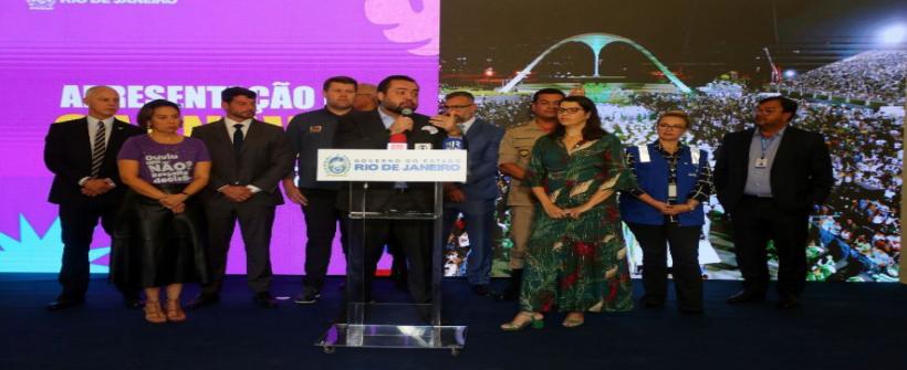 Governador Cláudio Castro anuncia plano operacional do Estado para o Carnaval 