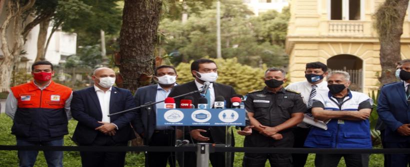 Governador em exercício anuncia abertura de leitos, chegada de vacinas e calendário unificado de imunização