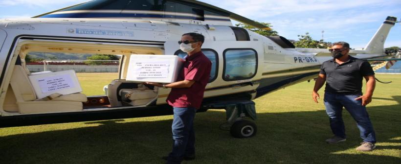 Governo do Estado conclui entrega da vacina Oxford/AstraZeneca para os 92 municípios