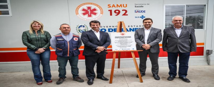 Governo do Estado do Rio de Janeiro amplia SAMU e entrega novas bases na capital