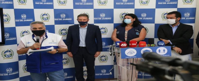 Governo do Estado e Prefeitura do Rio anunciam novas medidas para enfrentar a pandemia