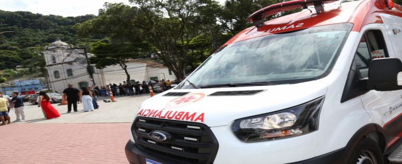 Governo do Estado entrega novas ambulâncias do SAMU a Mangaratiba