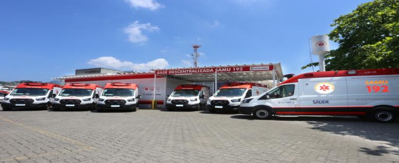 Governo do Estado inaugura mais uma base descentralizada do Samu na Zona Oeste do Rio
