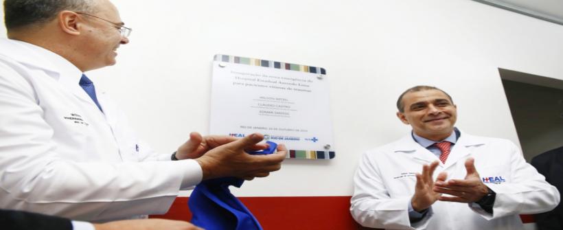 Governo do Estado inaugura modelo de atendimento norte-americano em hospital de Niterói