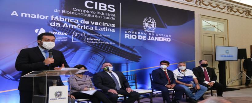 Governo do Estado, Fiocruz e Ministério da Saúde assinam escritura de terreno para fábrica de vacinas no Rio