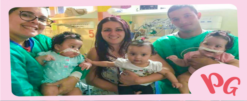 HEC realiza cirurgia rara para separar irmãs siamesas