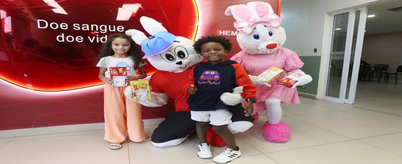 Ações integram as atividades da equipe de humanização do Hemorio e do Hospital Estadual da Criança