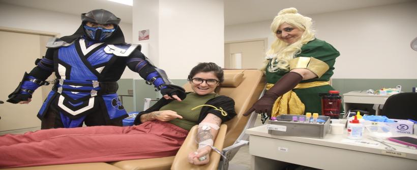 Semana temática celebra aniversário da unidade e garante abastecimento do estoque