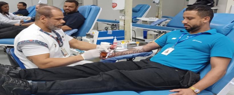 Hemorio recebe doações de funcionários e passageiros do MetrôRio