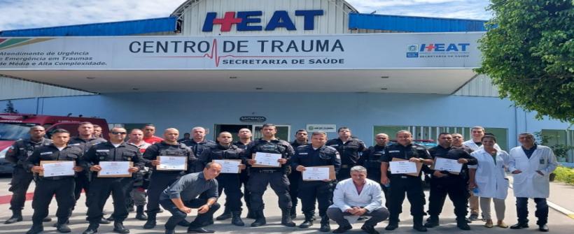 Hospital Alberto Torres oferece Curso de Controle de Hemorragias a PMS, bombeiros e público em geral  