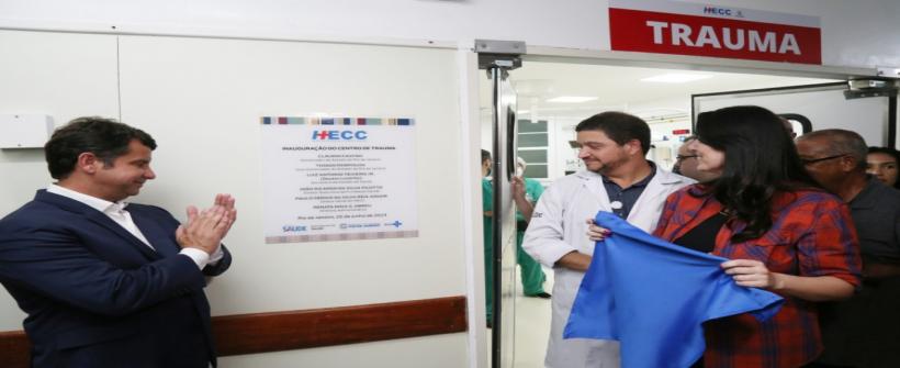 Hospital Estadual Carlos Chagas, em Marechal Hermes, ganha nova sala de trauma e passa por modernização