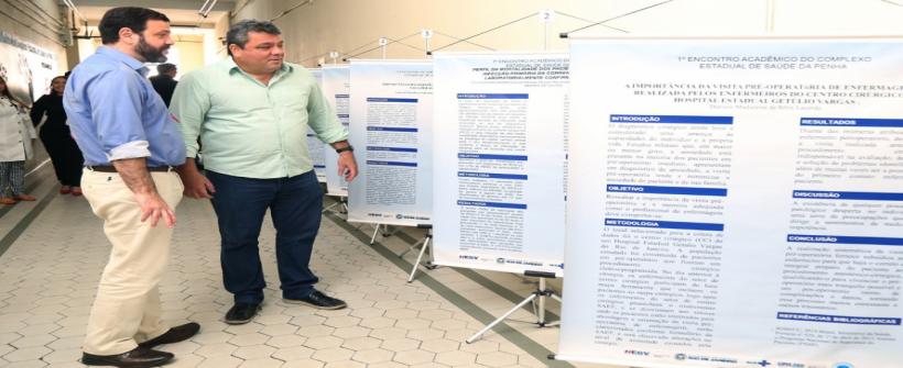  Hospital Estadual Getúlio Vargas promove I Encontro Acadêmico do Complexo Estadual de Saúde da Penha