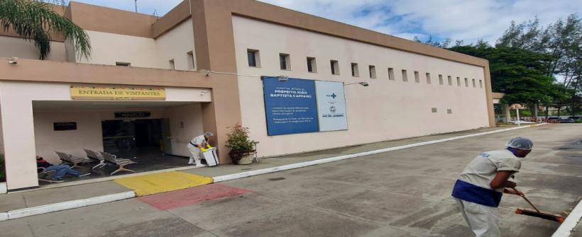  Hospital Estadual João Batista Cáffaro passa por obras de ampliação, adequação e modernização