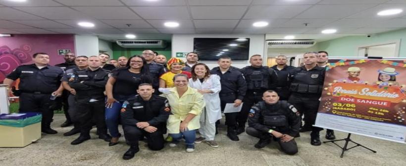 Hospital Estadual da Criança faz ação com o Hemorio para aumentar estoque de sangue