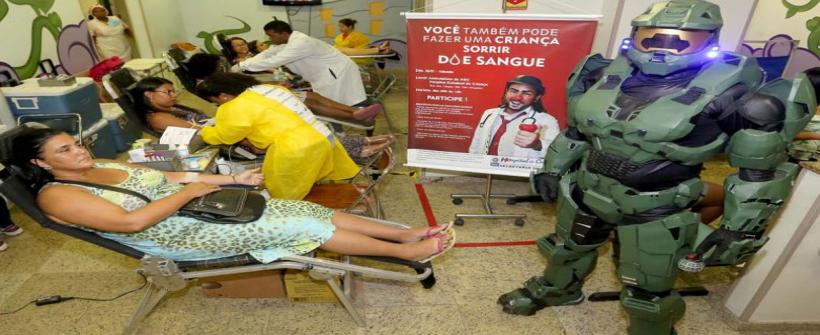 Hospital Estadual da Criança realiza campanha de doação de sangue