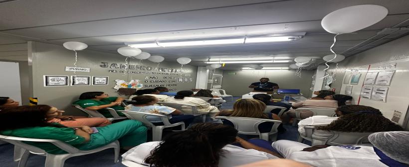 Encontro com psicólogo reforçou a importância do cuidado emocional, do diálogo e da prevenção no ambiente de trabalho