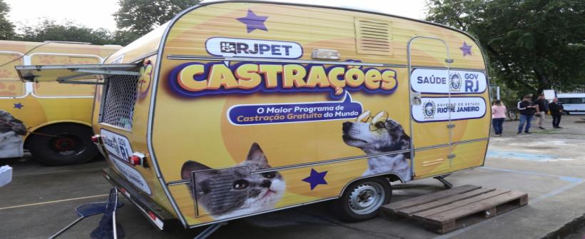 Castramóvel do RJPET estará em mais um bairro do Rio de Janeiro na próxima semana