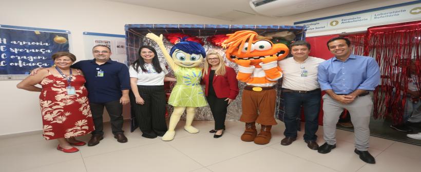  Unidade recebeu certificação de excelência em segurança do paciente durante a festa de Natal