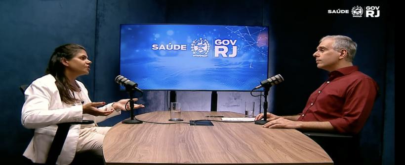 Novo podcast da Secretaria de Estado de Saúde  alerta para o perigo oculto das telas para crianças nas férias escolares