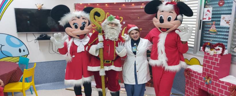 Hospitais, Institutos e UPAs estaduais tiveram programação especial de Natal