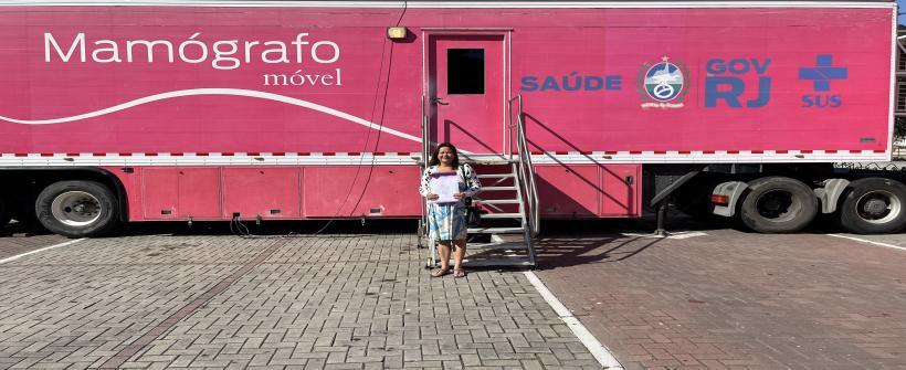 Momógrafo e Tomógrafo itinerantes já realizaram 15 mil exames este ano