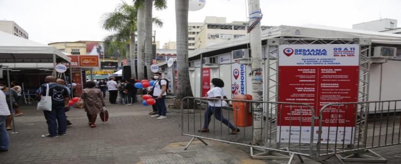 Mais de 2 mil atendimentos são realizados na parte da manhã do segundo dia da Semana da Saúde da Baixada
