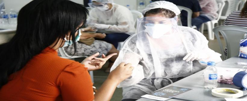 Mais de 20 mil testados para Covid em ação gratuita no Largo do Machado