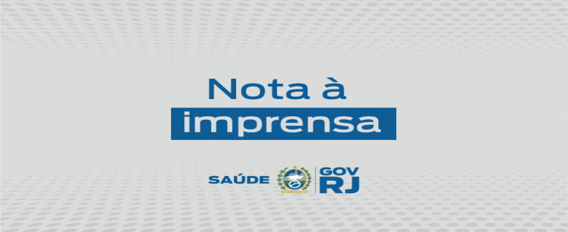 Nota à imprensa