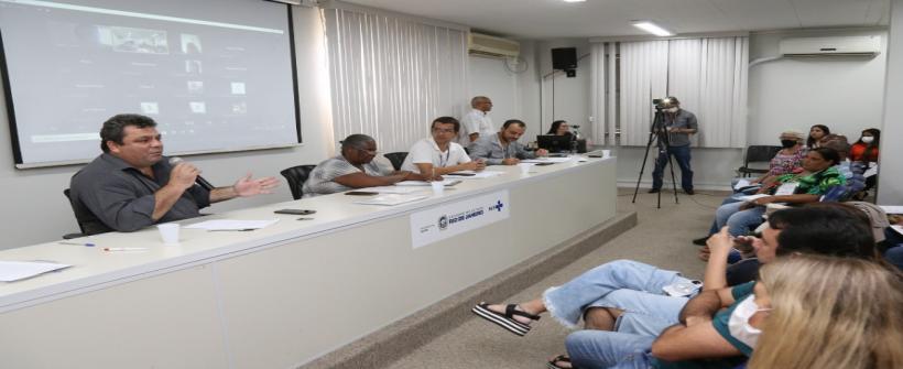 Novo colegiado eleito para o Conselho Estadual de Saúde se reúne pela primeira vez na sede da Secretaria de Estado de Saúde