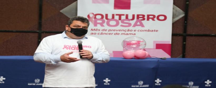 Outubro Rosa: Secretaria de Estado de Saúde (SES) promove evento para alertar sobre a importância da prevenção