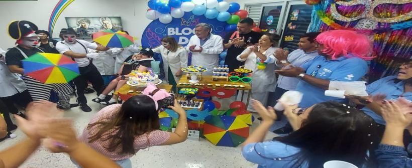 Paciente internado no HEAT há 17 anos ganha festa de aniversário