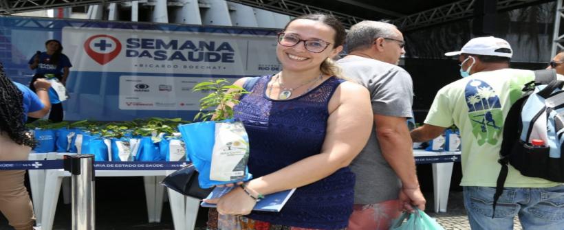 Primeiro dia da Semana da Saúde no Centro do Rio realiza mais de 3.700 atendimentos