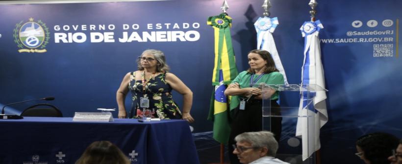 Profissionais da rede estadual de saúde participam de reunião sobre manejo de pacientes de dengue