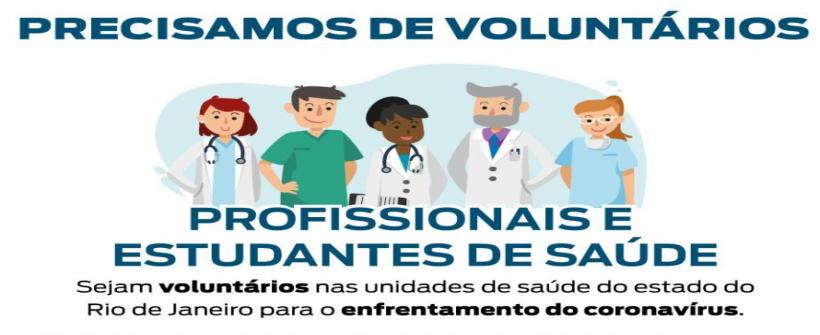 Programa de voluntariado contra o coronavírus recebe mais de quinze mil inscrições em dois dias