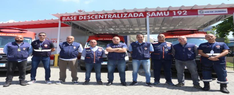 SAMU-RJ amplia frota de atendimento à população da capital