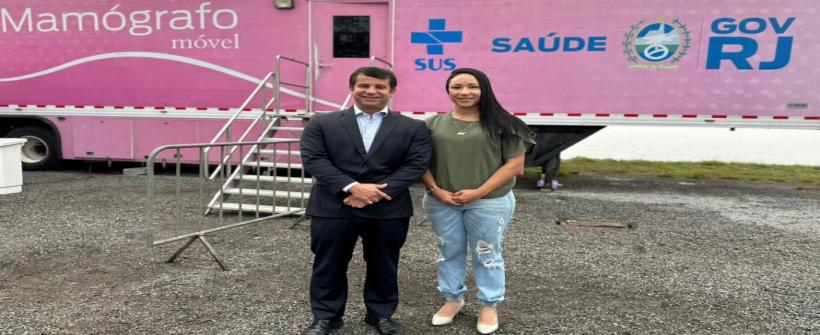 SES-RJ prorroga permanência do Mamógrafo Móvel na Ilha do Governador até dia 28/07, sexta-feira