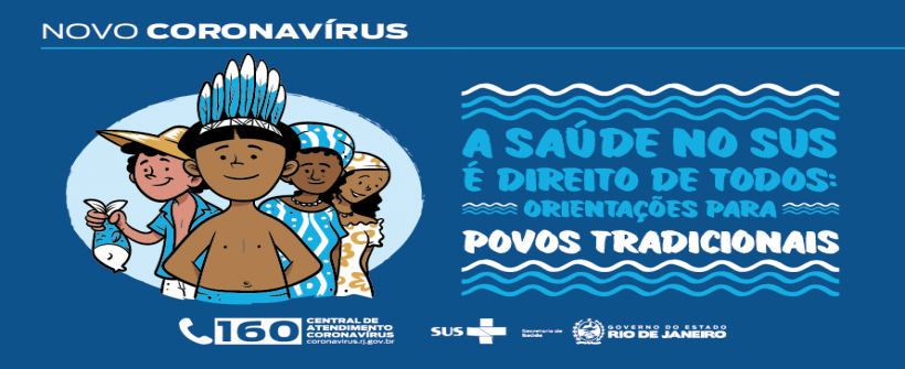Saúde RJ lança guia de enfrentamento ao coronavírus para povos tradicionais 