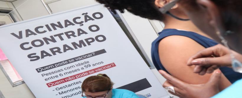 Sarampo: SES promove Dia D neste sábado