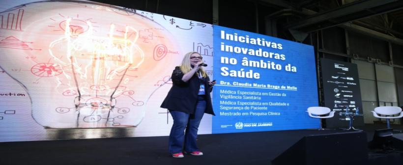 Secretária de Saúde apresenta série histórica de inovações da área em palestra na Rio Innovation Week