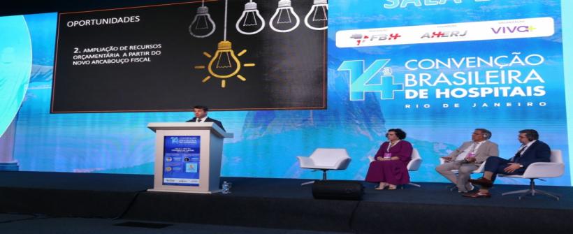 Secretário de Saúde do estado do Rio destaca os desafios e as oportunidades do setor na Convenção Brasileira de Hospitais