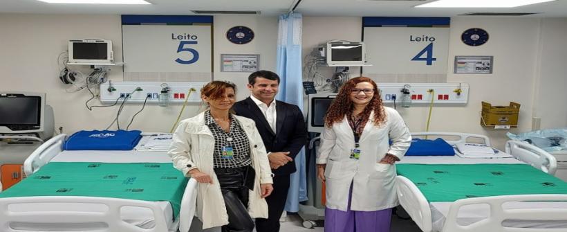 Secretário de Saúde entrega 10 novos leitos de UTI no Instituto de Cardiologia Aloysio de Castro