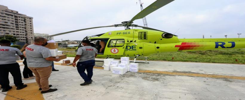 Secretaria de Estado de Saúde distribui neste sábado 292 mil doses de vacinas contra a Covid-19