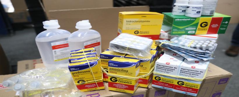 Secretaria de Estado de Saúde envia medicamentos e insumos para municípios afetados pelas chuvas