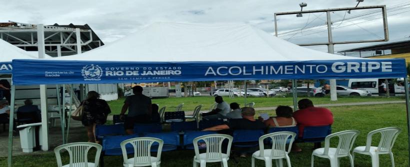 Secretaria de Estado de Saúde inicia reforço na assistência a casos de síndrome gripal nas UPAs Campo grande II e Bangu