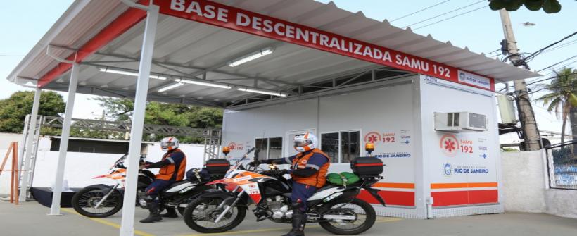 Secretaria de Estado de Saúde instala mais quatro bases avançadas do SAMU na capital