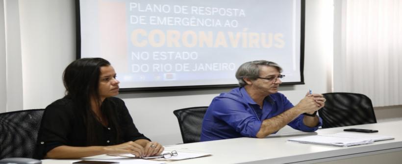 Secretaria de Estado de Saúde promove encontro com municípios da Baixada Litorânea para enfrentar o COVID-19