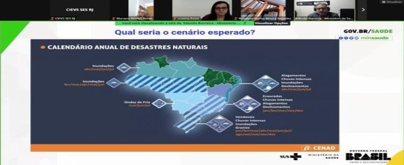Secretaria de Estado de Saúde promove seminário de preparação para desastres naturais