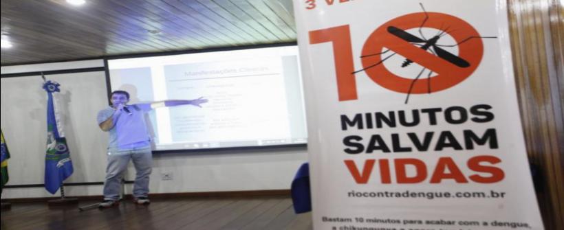 Secretaria de Estado de Saúde promove seminário para orientar sobre formas de tratamento da dengue, zika e chikungunya