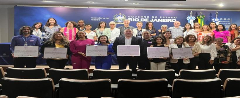 Secretaria de Estado de Saúde, Claudia Mello, entrega certificações de novas Salas de Apoio à Amamentação
