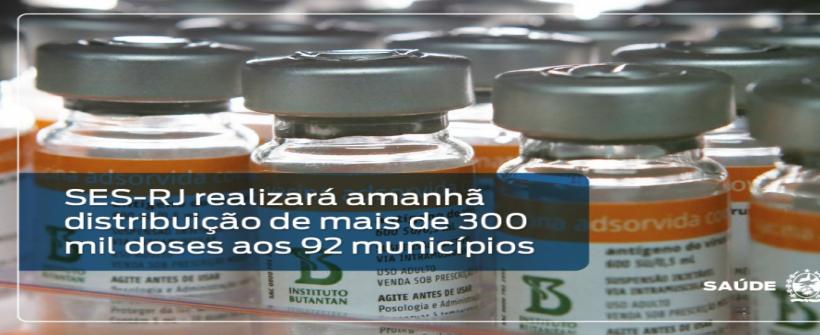Secretaria de Saúde realiza entrega da décima remessa de vacina contra Covid-19 aos 92 municípios